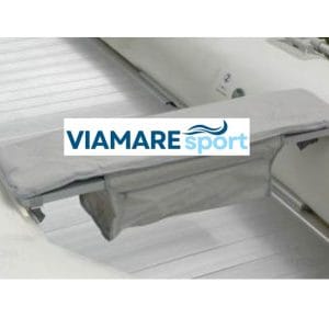 SEAT CUSHION 91x20 cm with STORAGE BAG for boat